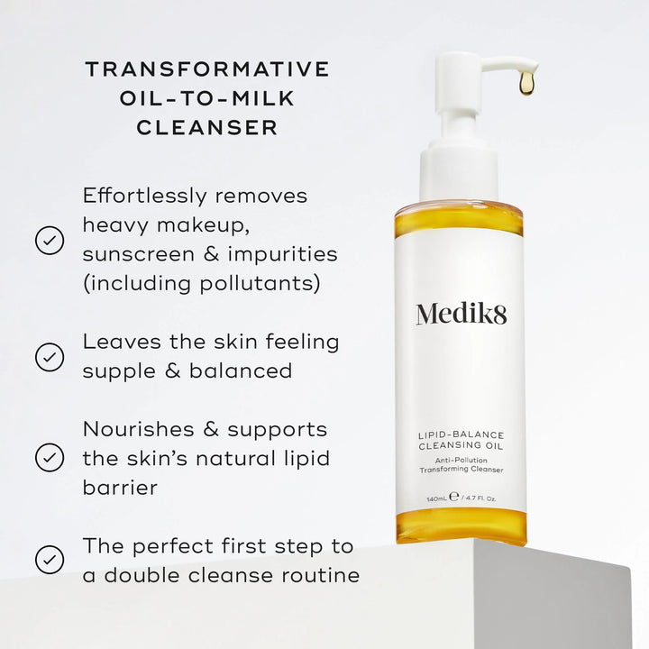 Medik8 Lipid-Balance Cleansing Oil Cleanser 140ml