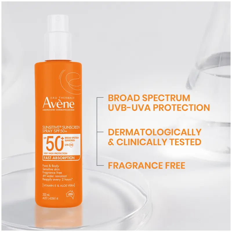 Avène Sunsitive® Sunscreen Spray SPF 50+